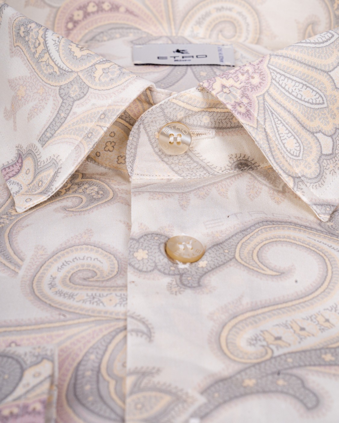 shop ETRO  Camicia: Etro camicia paisley maxi fiori.
Fit Roma.
Colletto all'italiana.
Chiusura con bottoni logati.
Polsini con doppio bottone.
Composizione: 100% cotone.
Made in Italy.. MRIB0001 99SA5F2-X0830 number 9932085